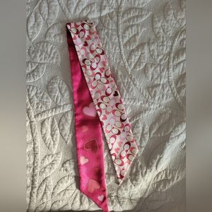 Coach Twilly Ponytail Bag Scarf